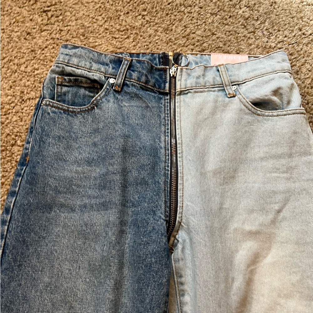 Revice Yin Yang Two-Toned Jean Size 28 - Picture 4 of 8